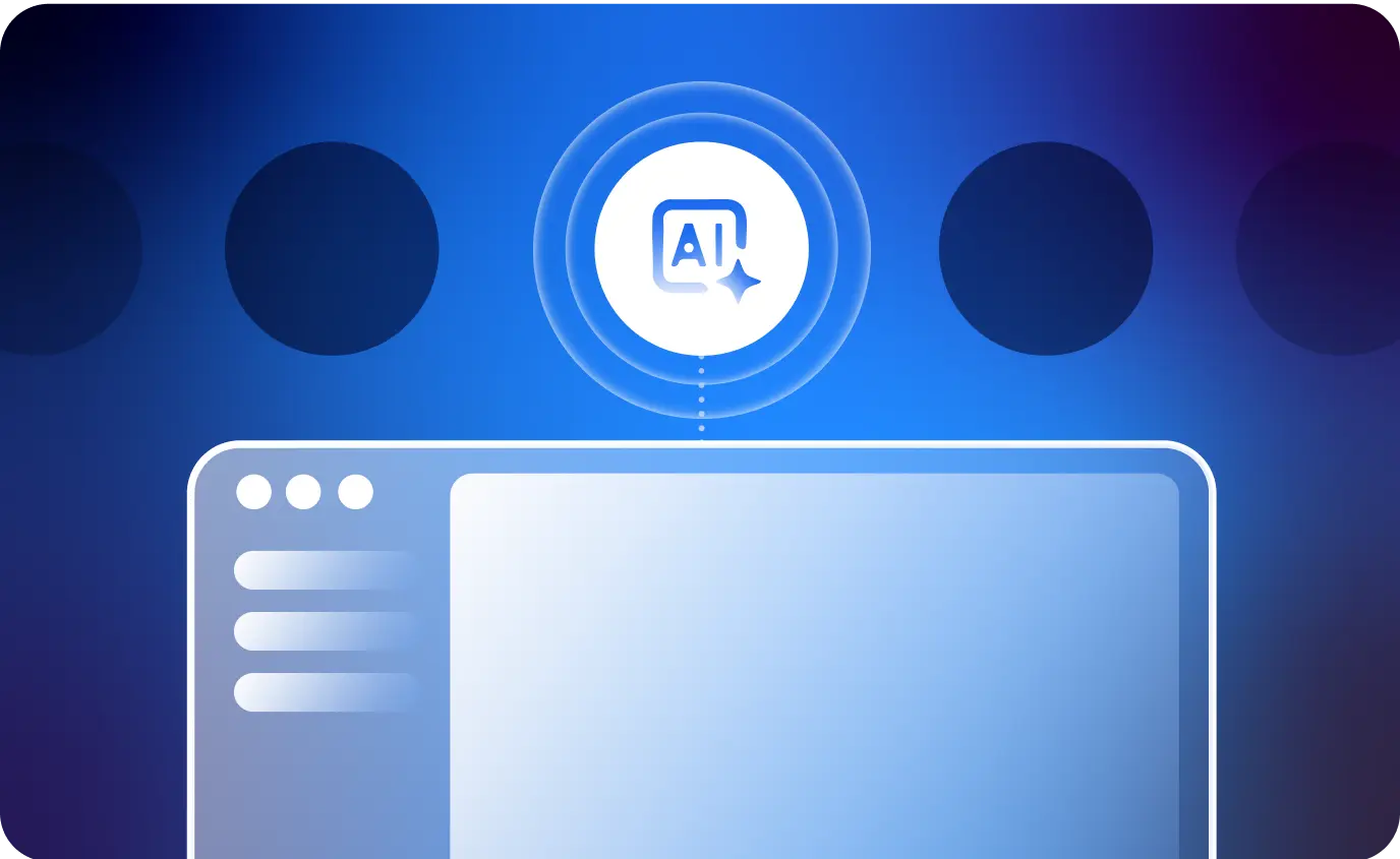 AI Brand Report interface showing brand visibility analytics and insights across AI platforms